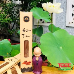 Combo lốc 05 hộp Nhang thảo dược Hương Tâm - 30cm