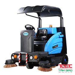Xe quét rác nhà xưởng ngồi lái Roma RM PQS - Hoàng Gia