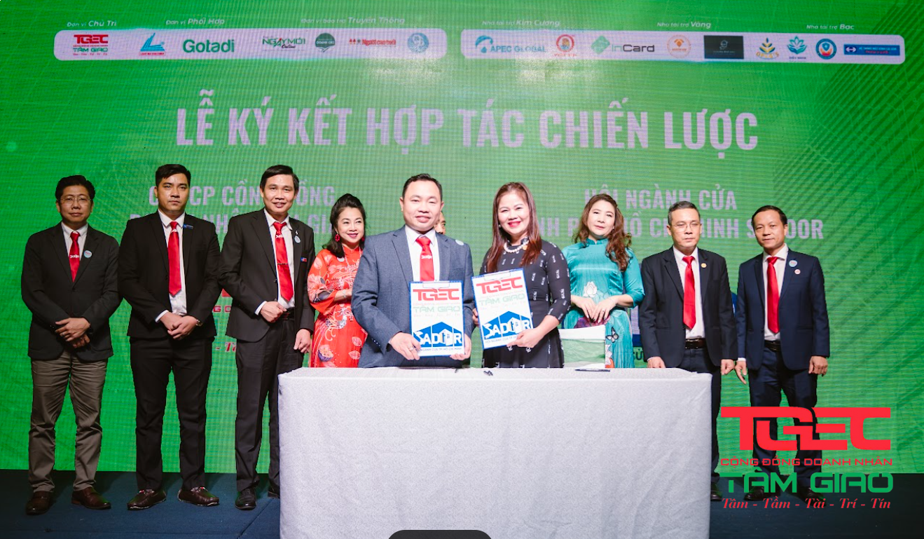  TGEC  ký kết hợp tác chiến lược với SADOR