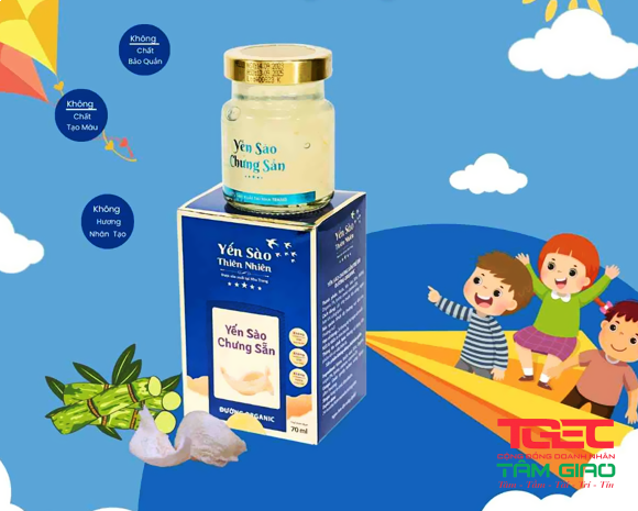 yen sao duong organic tre em 4