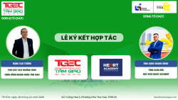 LE KY KET HOP TAC GIUA TGEC VA HOC VIEN HEART ACADEMY