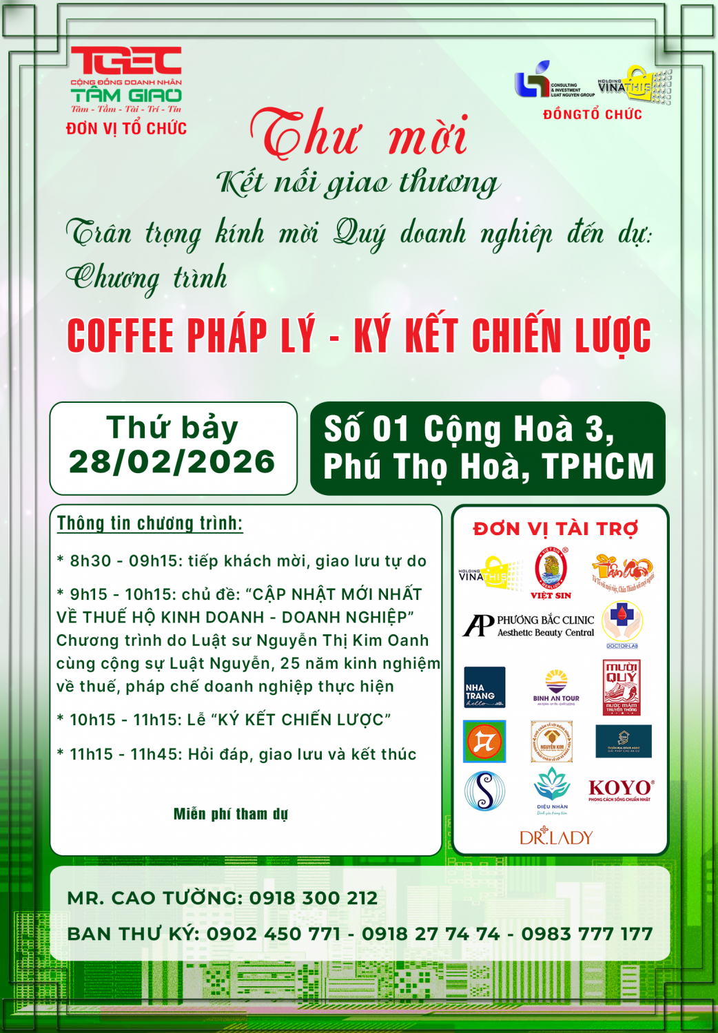 KẾT NỐI CHIẾN LƯỢC – ĐỘT PHÁ DOANH THU 2026 - TUẦN 3