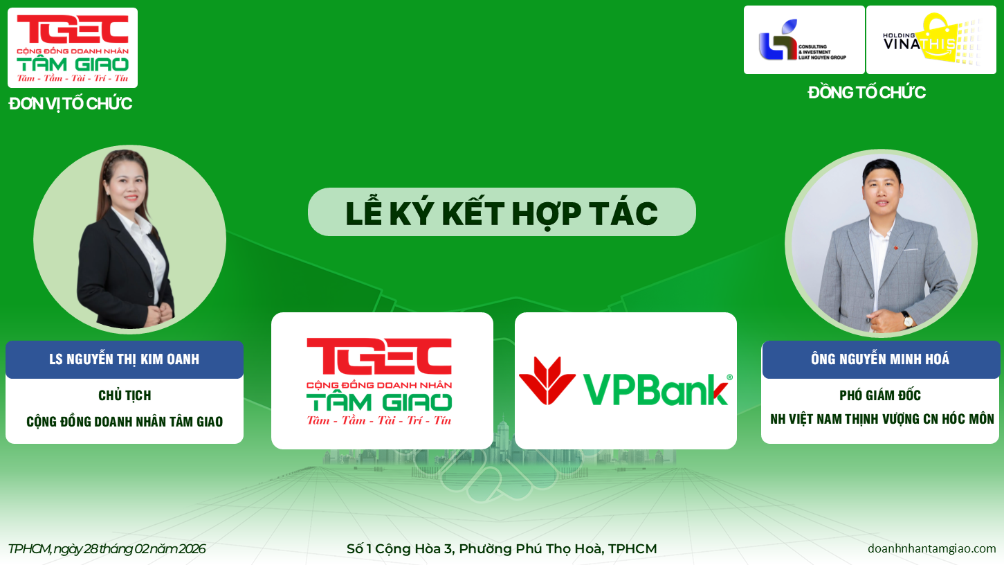 LE KY KET HOP TAC CHIEN LUOC GIUA TGEC VA VPBANK CN HOC MON